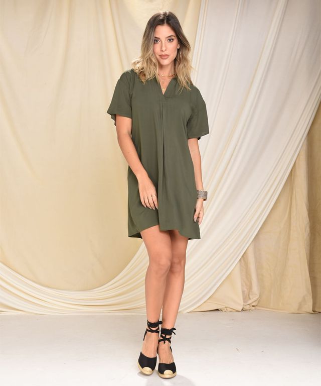 Vestido-Celine-Verde
