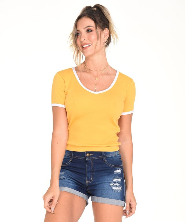 Camiseta-Sedona-Mostaza