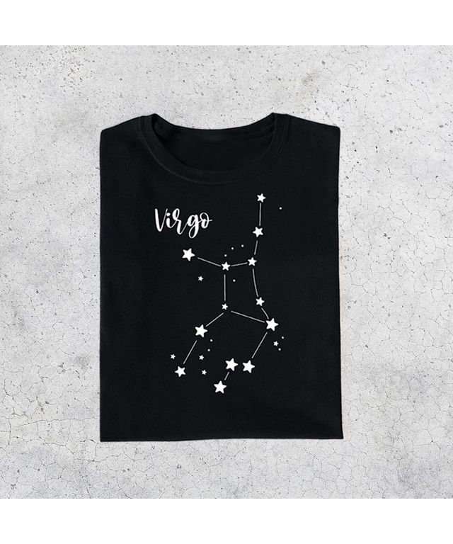 Camiseta-Virgo-Negro