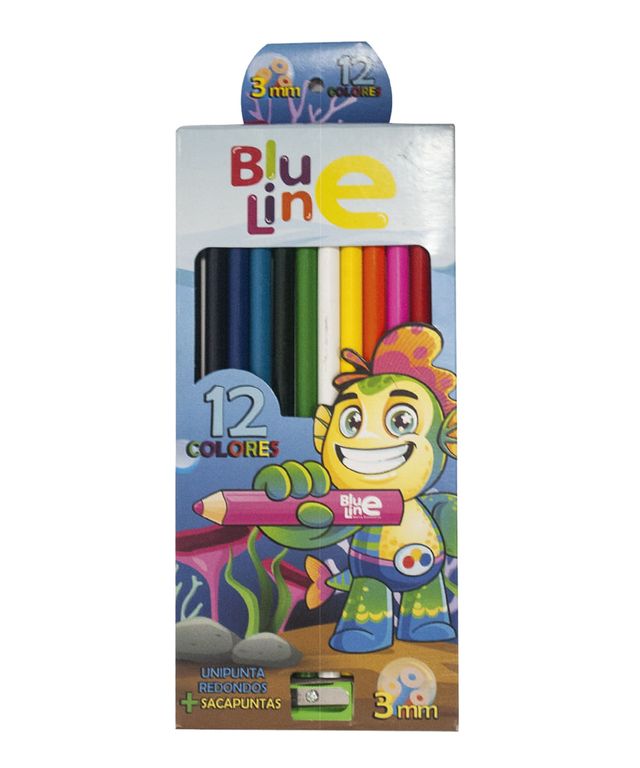 Color-Blue-Line-Set-X12