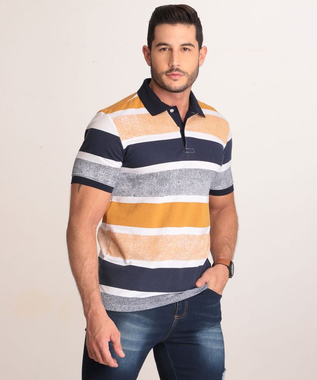 Ser longitud honor Camiseta polo para Hombre color rayas compralo en la tienda On-line |  Amelissa - Amelissa Store Colombia