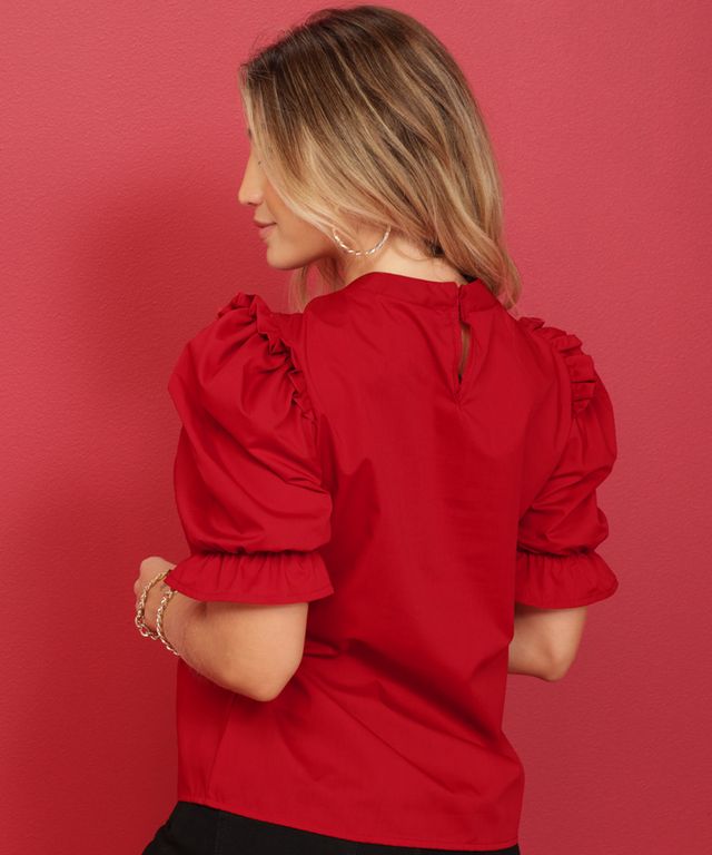 Blusa para color Rojo en la tienda On-line Amelissa - Store Colombia
